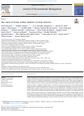 Cover page: The status of forest carbon markets in Latin America