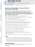 Cover page: Progress and future challenges in aging and diversity research in the United States