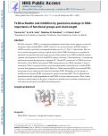 Cover page: TLR8 activation and inhibition by guanosine analogs in RNA: Importance of functional groups and chain length