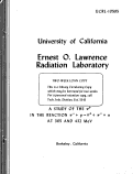 Cover page: A STUDY OF THE ii+ IN THE REACTION ii + p -&gt; ii+ + ii- +n AT 365 AND 432 MeV