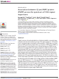 Cover page: Association between IQ and FMR1 protein (FMRP) across the spectrum of CGG repeat expansions