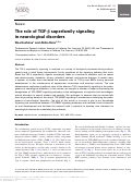 Cover page: The role of TGF-β superfamily signaling in neurological disorders