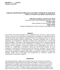 Cover page: A greener world through Collaborative Consumption of Apparel: An Exploratory Study of consumers’ perception and preferences