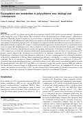 Cover page: Dysregulated iron metabolism in polycythemia vera: etiology and consequences.