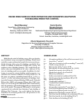 Cover page: Online Simultaneous State Estimation and Parameter Adaptation for Building Predictive Control