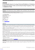 Cover page: Evaluating the Impact of an App-Delivered Mindfulness Meditation Program to Reduce Stress and Anxiety During Pregnancy: Pilot Longitudinal Study.