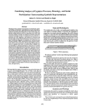 Cover page: Combining Analyses of Cognitive Processes, Meanings, and Social 
Participation: Understanding Symbolic Representations