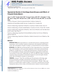 Cover page: Hyperprolactinemia in end‐stage renal disease and effects of frequent hemodialysis