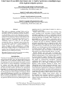 Cover page: I don’t know if you did it, but I know why: A ‘motive’ preference at multiple stagesof the legal-investigative process