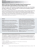 Cover page: Whole-Genome Sequencing Identifies Novel Functional Loci Associated with Lung Function in Puerto Rican Youth.