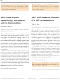 Cover page: AB16. Renal trauma: epidemiology, management and the AUA guidelines