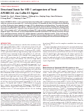 Cover page: Structural basis for HIV-1 antagonism of host APOBEC3G via Cullin E3 ligase