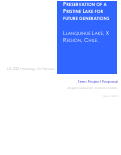 Cover page: Preservation of a Pristine Lake for Future Generations:  Llanquihue Lake, X Region, Chile