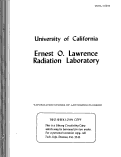 Cover page: VAPORIZATION STUDIES OF LANTHANUM FLUORIDE