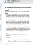 Cover page: PET-enabled dual-energy CT: image reconstruction and a proof-of-concept computer simulation study