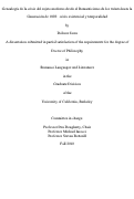 Cover page: Genealogia de la crisis del sujeto moderno desde el Romanticismo de los treinta hasta la Generacion de 1898: crisis existencial y temporalidad