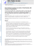 Cover page: Pulse Oximetry Screening: Association of State Mandates with Emergency Hospitalizations.