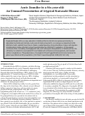 Cover page: Acute Jaundice in a Six-year-old:  An Unusual Presentation of Atypical Kawasaki Disease