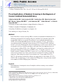 Cover page: Fiscal Implications of Newborn Screening in the Diagnosis of Severe Combined Immunodeficiency