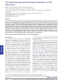 Cover page: The Early Expansion and Evolutionary Dynamics of POU Class Genes