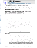 Cover page: Semantic word integration in children with cochlear implants: electrophysiological evidence