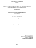 Cover page: The Group Styles of Consensus Decision-Making in the United States and Germany: A Comparative-Historical and Cross-National Analysis