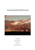 Cover page of Transecting Russell Boulevard