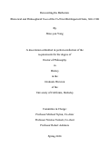 Cover page: Reinventing the Barbarian: Rhetorical and Philosophical Uses of the Yi-Di in Mid-Imperial China, 600-1300