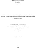 Cover page: The Facade of Fit and Preponderance of Power in Faculty Search Processes: Facilitators and Inhibitors of Diversity