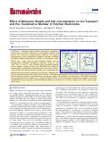 Cover page: Effect of Molecular Weight and Salt Concentration on Ion Transport and the Transference Number in Polymer Electrolytes