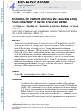 Cover page: Alcohol Use, HIV Treatment Adherence, and Sexual Risk Among People with a History of Injecting Drug Use in Vietnam