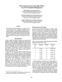 Cover page: Mirroring the Inverse Base-Rate Effect: The Novel Symptom Phenomenon