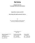 Cover page: Spatial Data Analysis and GIS: Interfacing GIS and Econometric Software (93-7)