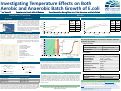 Cover page: Investigating Temperature Effects on Both Aerobic and Anaerobic Batch Growth of E.coli