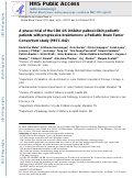 Cover page: A phase I trial of the CDK 4/6 inhibitor palbociclib in pediatric patients with progressive brain tumors: A Pediatric Brain Tumor Consortium study (PBTC‐042)