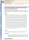 Cover page: Facile functional analysis of insect odorant receptors expressed in the fruit fly: validation with receptors from taxonomically distant and closely related species