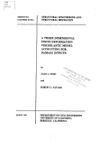 Cover page: A three dimensional finite deformation viscoelastic model accounting for damage effects