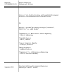 Cover page: Laboratory Tests, Analytical Modeling, and Design Model Development for Column-Foundation Connections with Headed Anchors