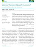 Cover page: Historical changes in flowering phenology are governed by temperature × precipitation interactions in a widespread perennial herb in western North America