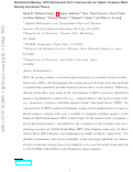 Cover page: Distributed memory, GPU accelerated Fock construction for hybrid, Gaussian basis density functional theory