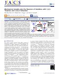 Cover page: Mechanistic Insights into the Reaction of Amidines with 1,2,3-Triazines and 1,2,3,5-Tetrazines