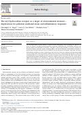 Cover page: The aryl hydrocarbon receptor as a target of environmental stressors – Implications for pollution mediated stress and inflammatory responses