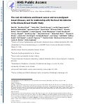 Cover page: The oral microbiome and breast cancer and nonmalignant breast disease, and its relationship with the fecal microbiome in the Ghana Breast Health Study.