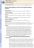 Cover page: Missing Data Imputation for Remote CHF Patient Monitoring Systems