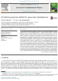 Cover page: An Eulerian projection method for quasi-static elastoplasticity