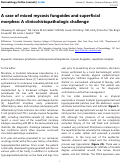 Cover page: A case of mixed mycosis fungoides and superficial morphea: a clinicohistopathologic challenge