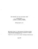 Cover page: THE QUESTION OF CITY SIZE AND NATIONAL POLICY