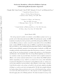 Cover page: Stochastic simulation of reaction-diffusion systems: A fluctuating-hydrodynamics approach