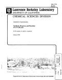 Cover page: Synthesis, Structure, and Reactions of {eta sub 5-}C{sub 5}H{sub 5}){sub 3}Zr