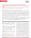 Cover page: Temporal Trends in Incidence and Outcomes of Peripartum Cardiomyopathy in the United States: A Nationwide Population‐Based Study